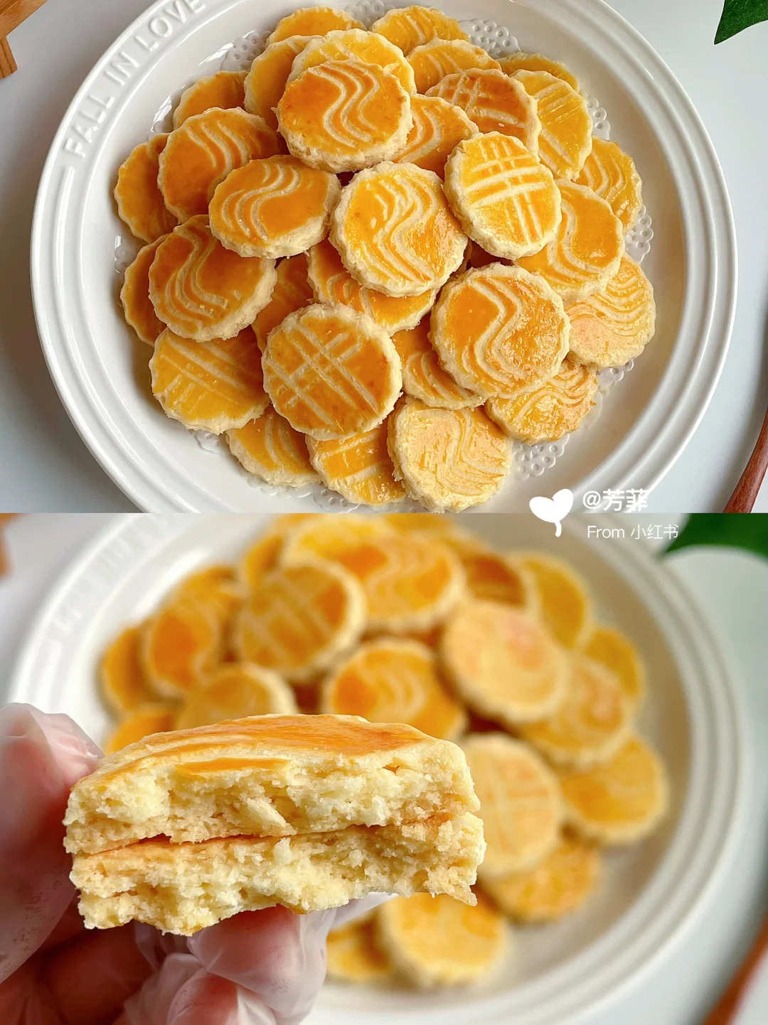 这方子绝了❗️酥掉渣的椰蓉奶酥饼干，巨好吃