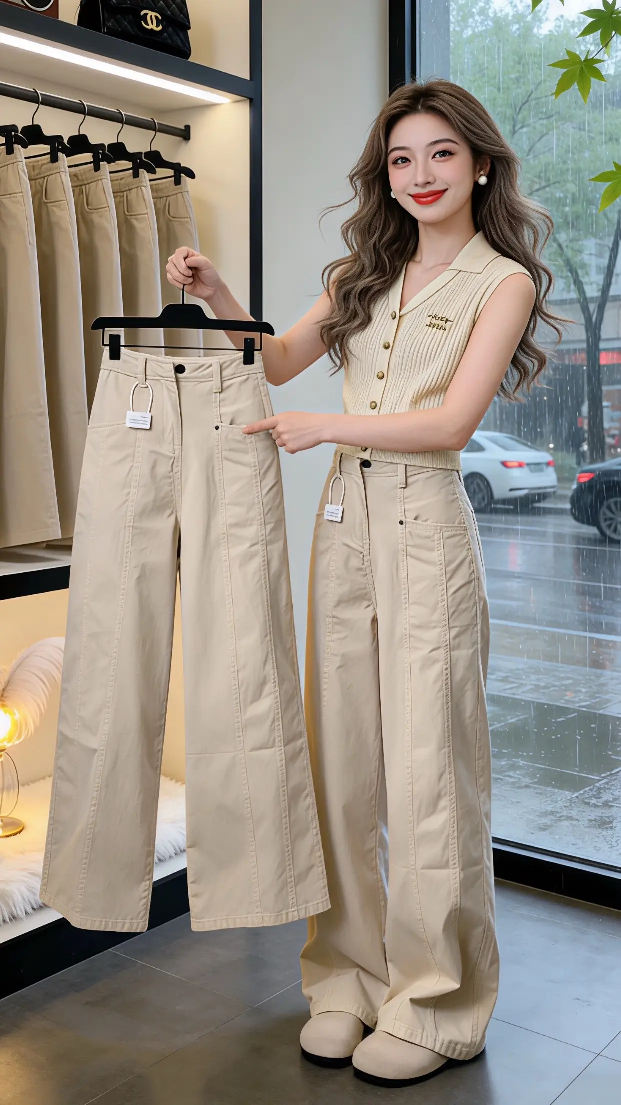 通勤搭配 工装牛仔裤 穿出自己的风格 春款上新 显瘦穿搭