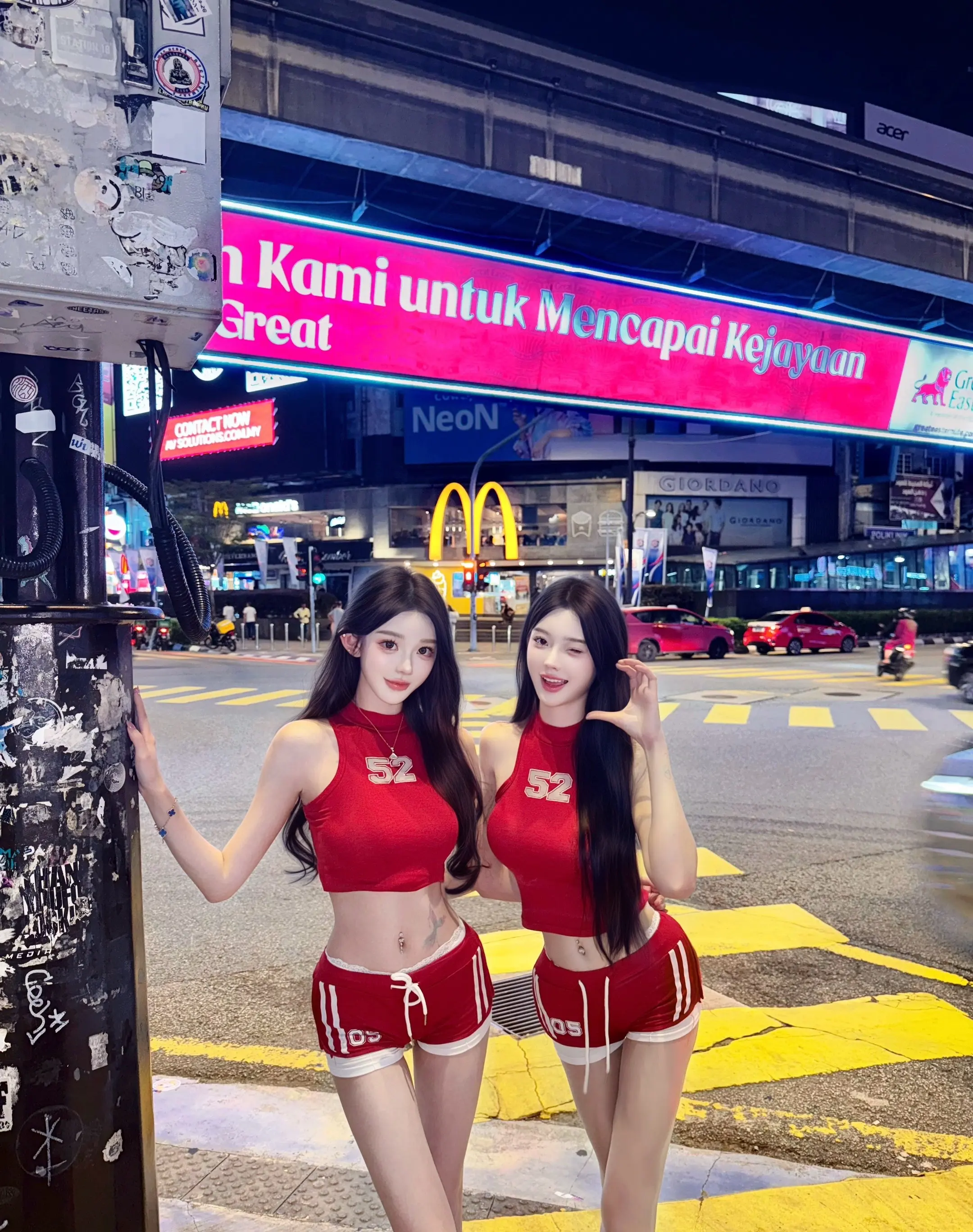 🍔 •͈ᴗ•͈ 两个麦兜兜🍟‧₊˚。