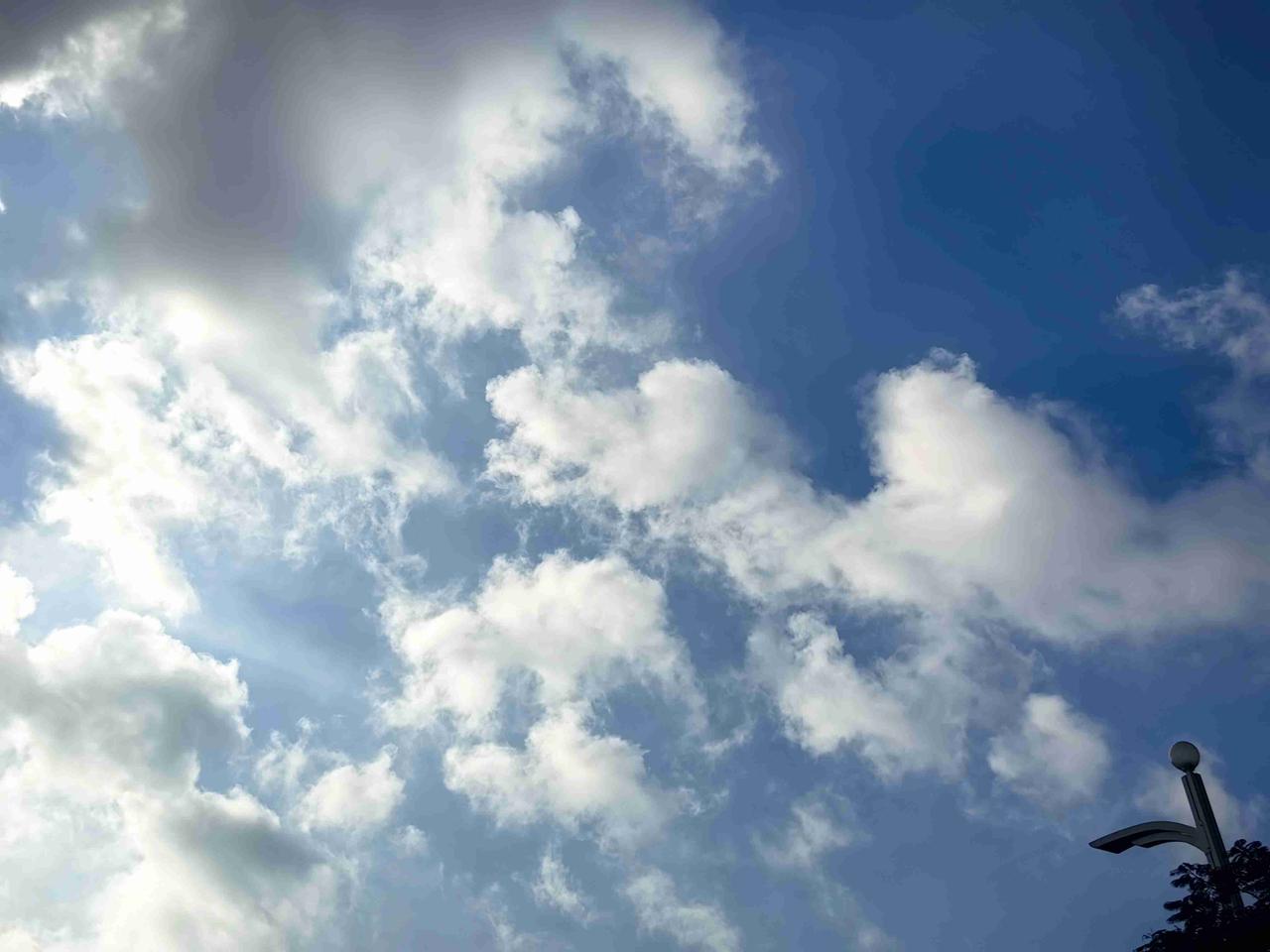 我的今日状态：😁轻松愉快
我这里的天气：🌤️多云