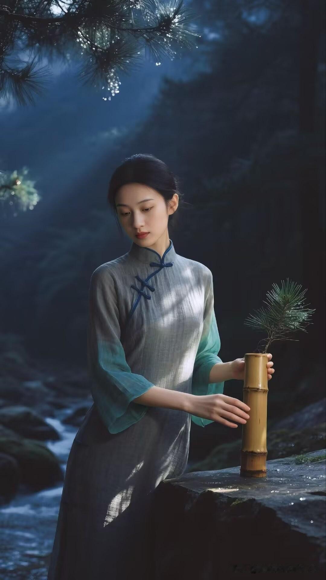 心怀慈悲，所以看淡世事风霜，包容人间遗憾。
深知众生皆苦，便不执对错，不责过往。