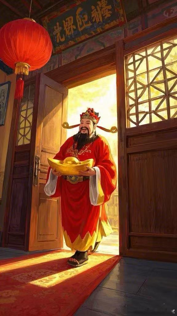 财神到🙏，开万里通畅求财之路，斩断漏财耗福羁绊，汇聚源源不断财源。岁岁稳步增收