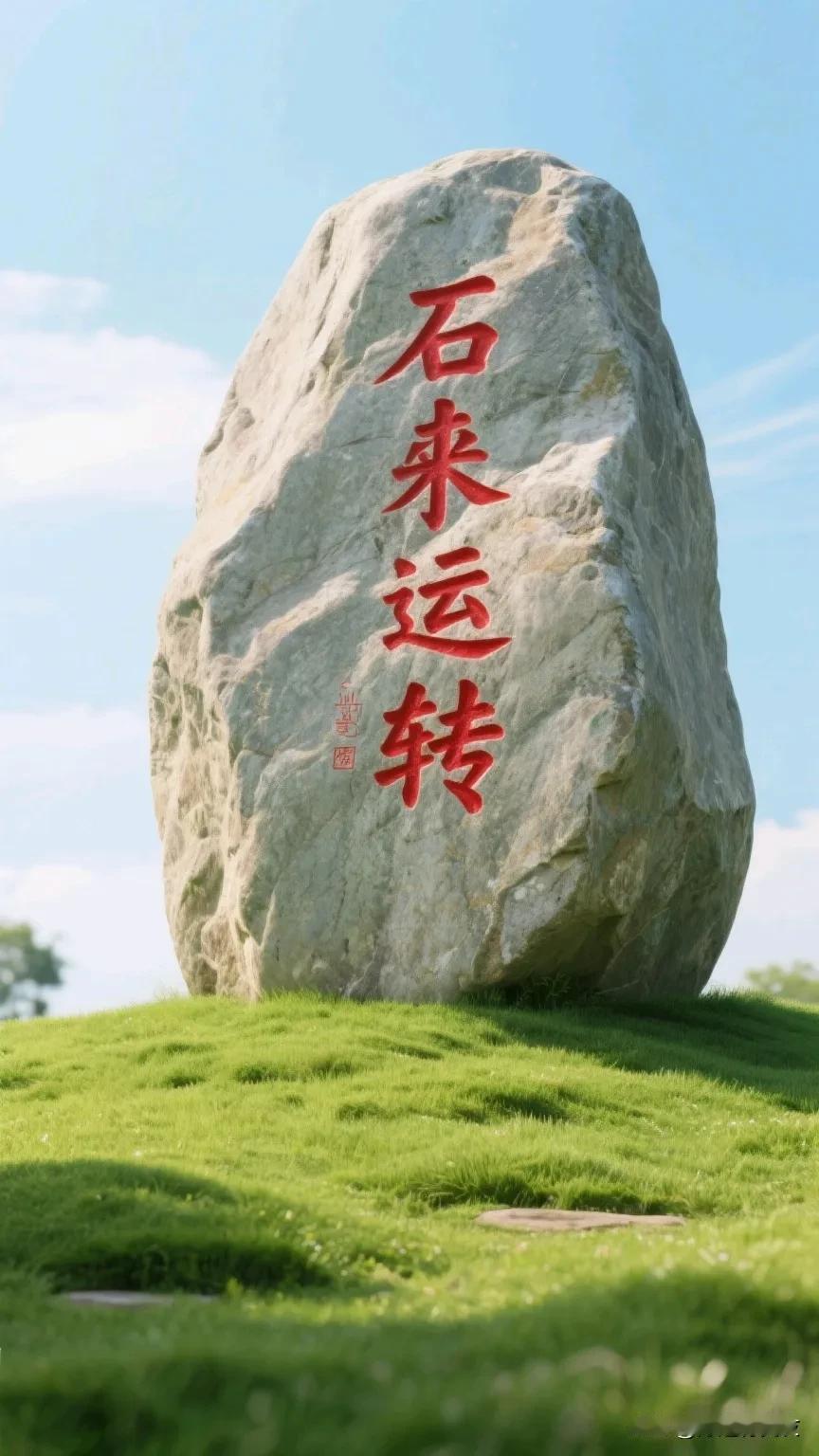 “好运石”这玩意儿，还挺有说法。在很多景点都有好运石的身影，像庐山的好运石，被无