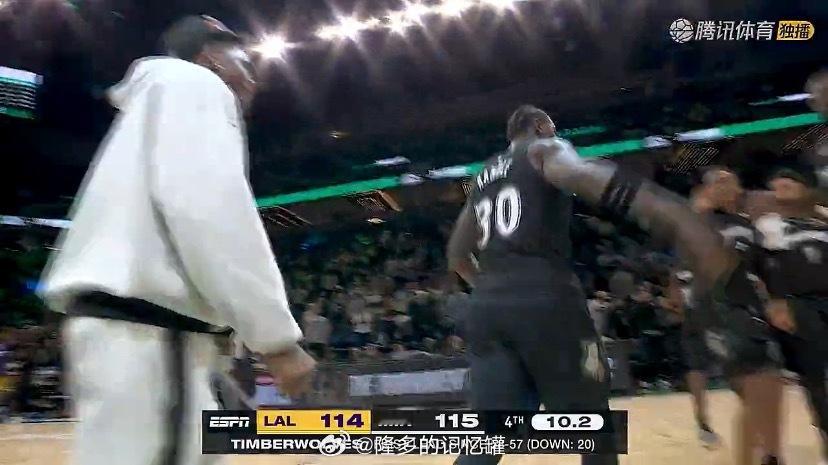 你爹终究是你爹！！！湖人vs森林狼 ​​​