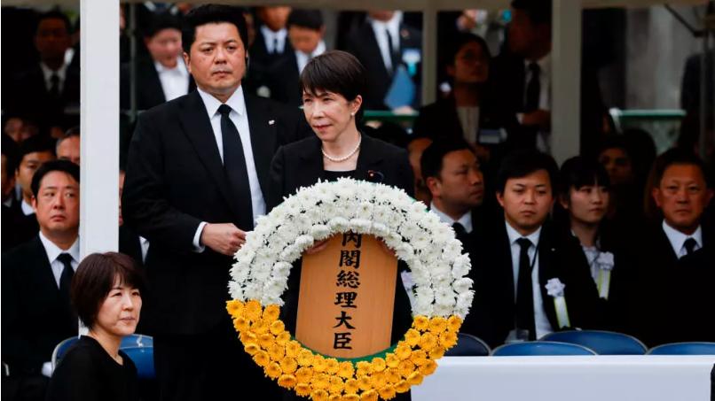 日本长崎举行原爆 81 周年纪念仪式 高市回避言及坚持“无核三原则”

8 月 