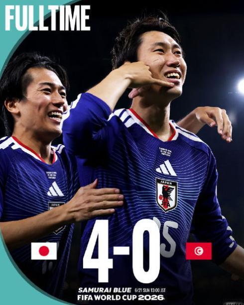 看完日本队4:0战胜突尼斯这场比赛，还有人相信董路老师说的“中国足球赢日本比学日
