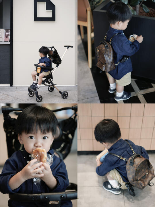 plog. 帮妈妈背包的小小孩