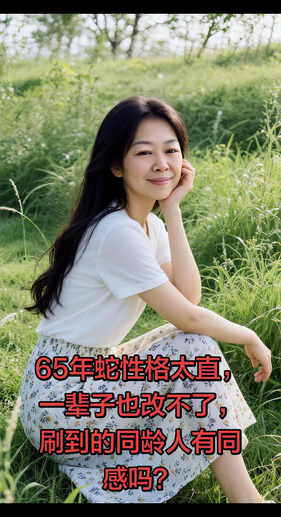 保持不变的直白性格。AI户外清新写真照