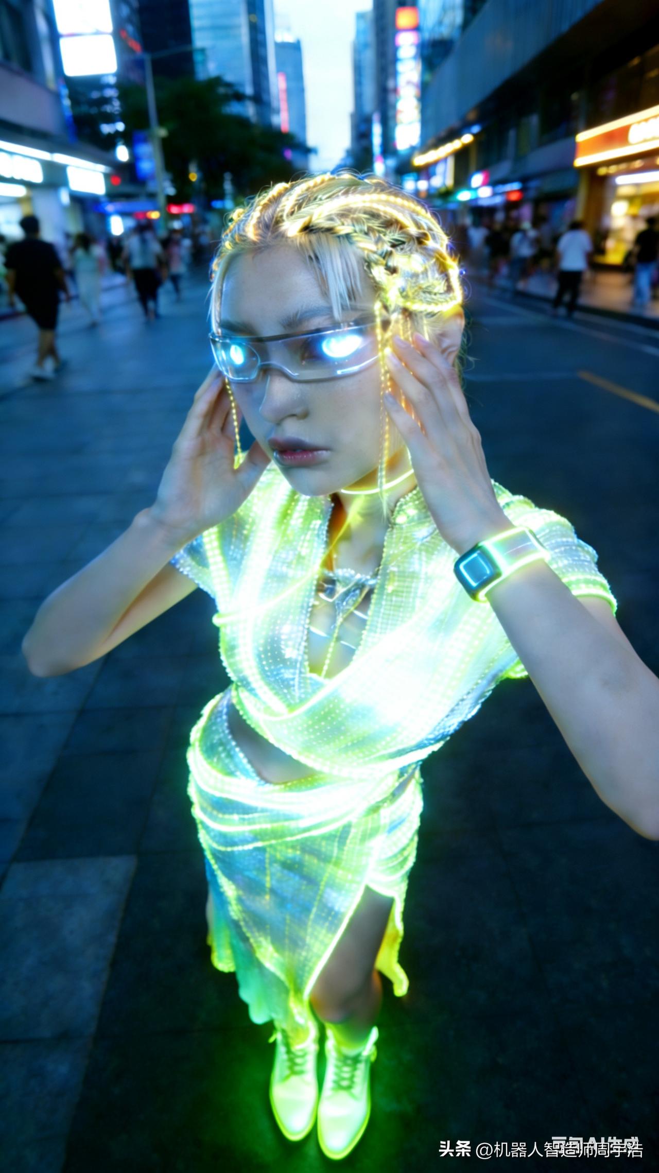 AI时代的服装，完全颠覆传统服装！第一把服装设计成可穿戴的视觉符号，就像微信的表