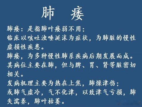 中医能治好，“肺纤维化”吗？答案：能！！“肺纤维化”，西医病名，中医称为“肺痿”