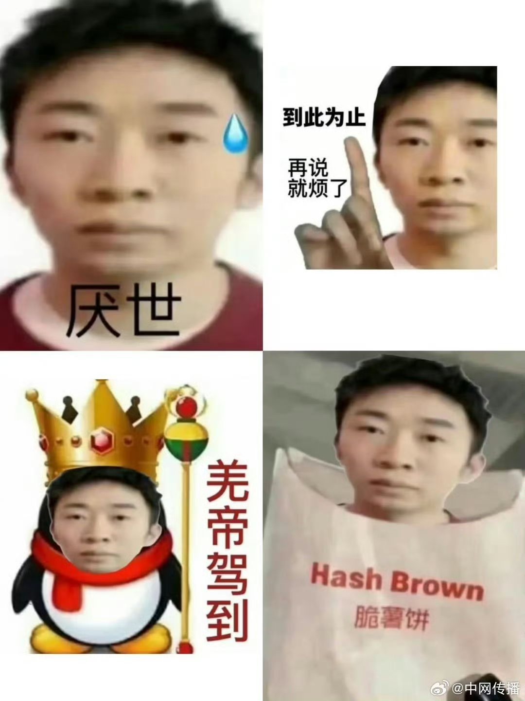 杨迪送自己的表情包给刘震云这互动也太有梗了！杨迪把自家表情包送给刘震云，还被前辈