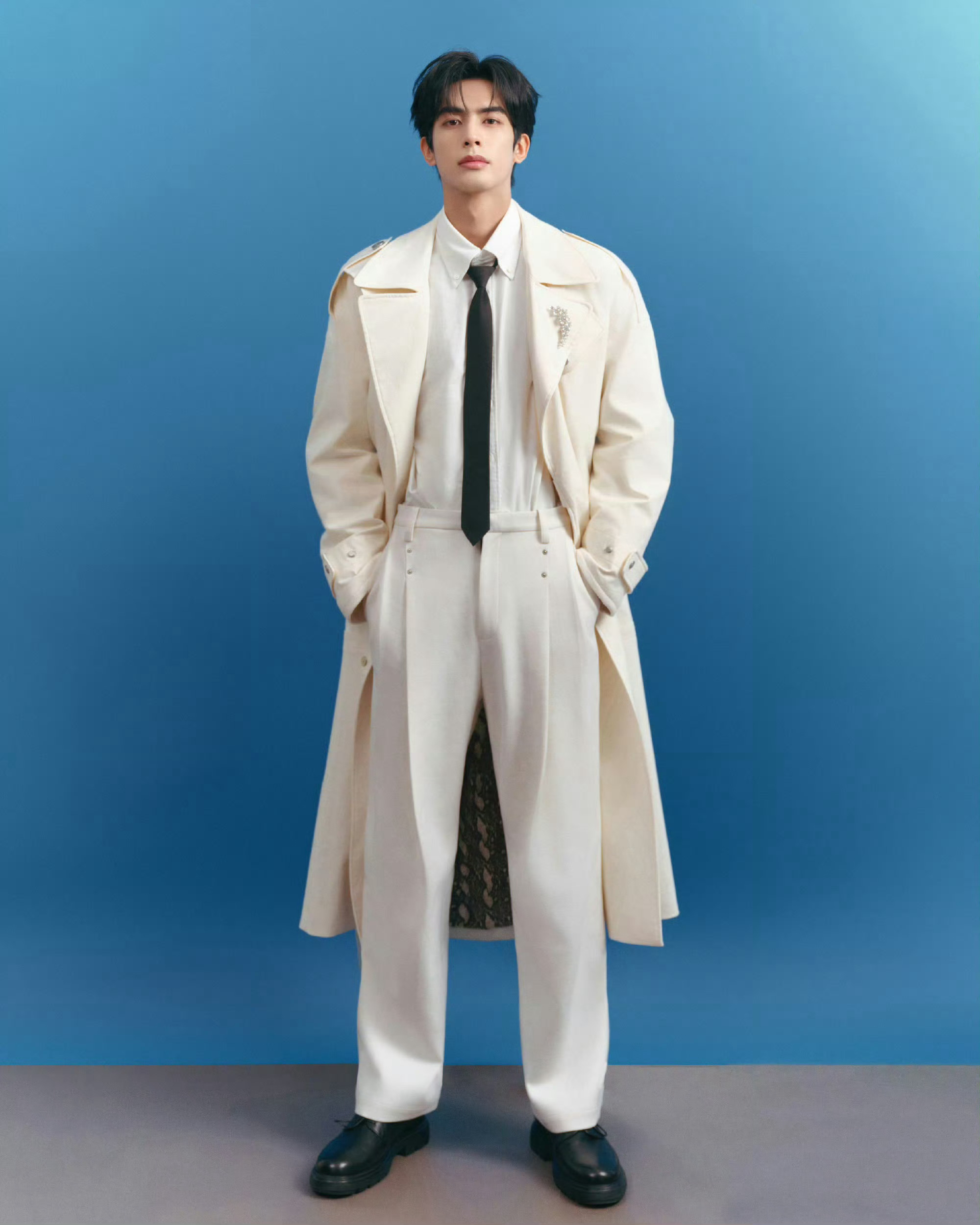 一眼看出宋威龙的身高简直就是妥妥的衣服架子，怎么穿都好看 