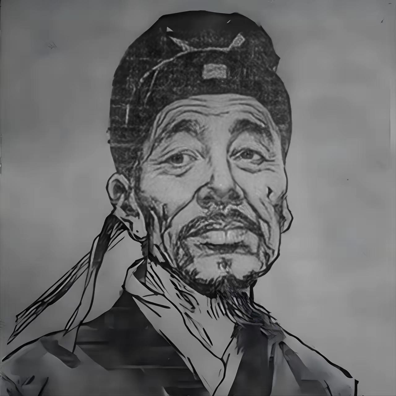 唐朝宰相郑畋的女儿迷恋大才子罗隐，非他不嫁，郑畋请来罗隐，郑小姐躲门后一看：太丑