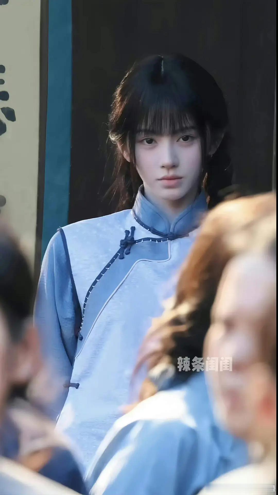 鞠婧祎的新剧造型，怎么感觉妆容还是没变啊