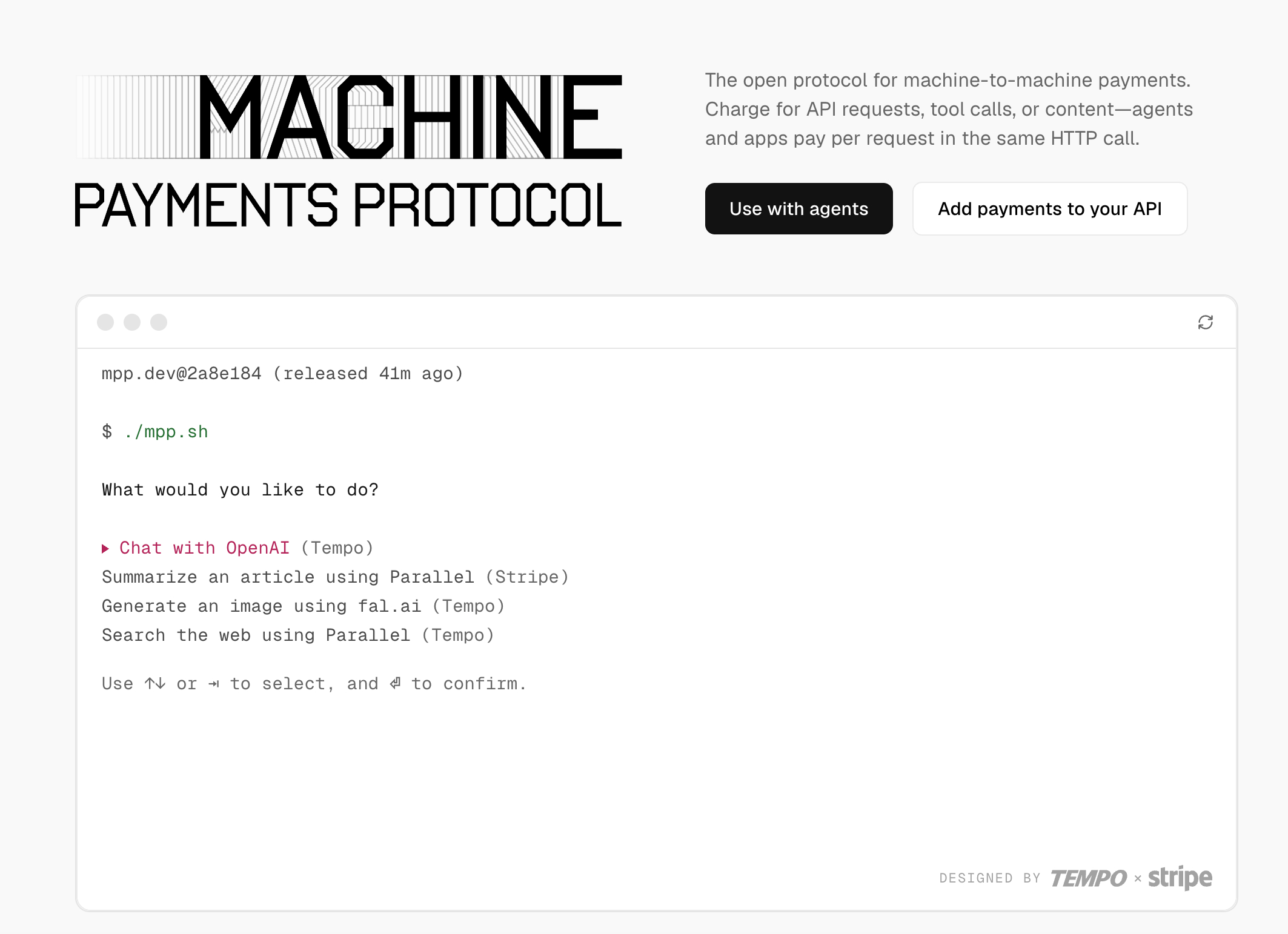 机器支付协议（Machine Payments Protocol ，MPP）来了