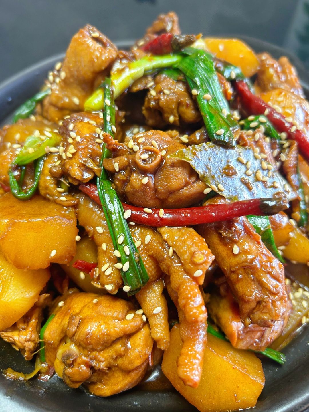 我妈这个烧鸡配方真太绝了👍每次都干三碗饭