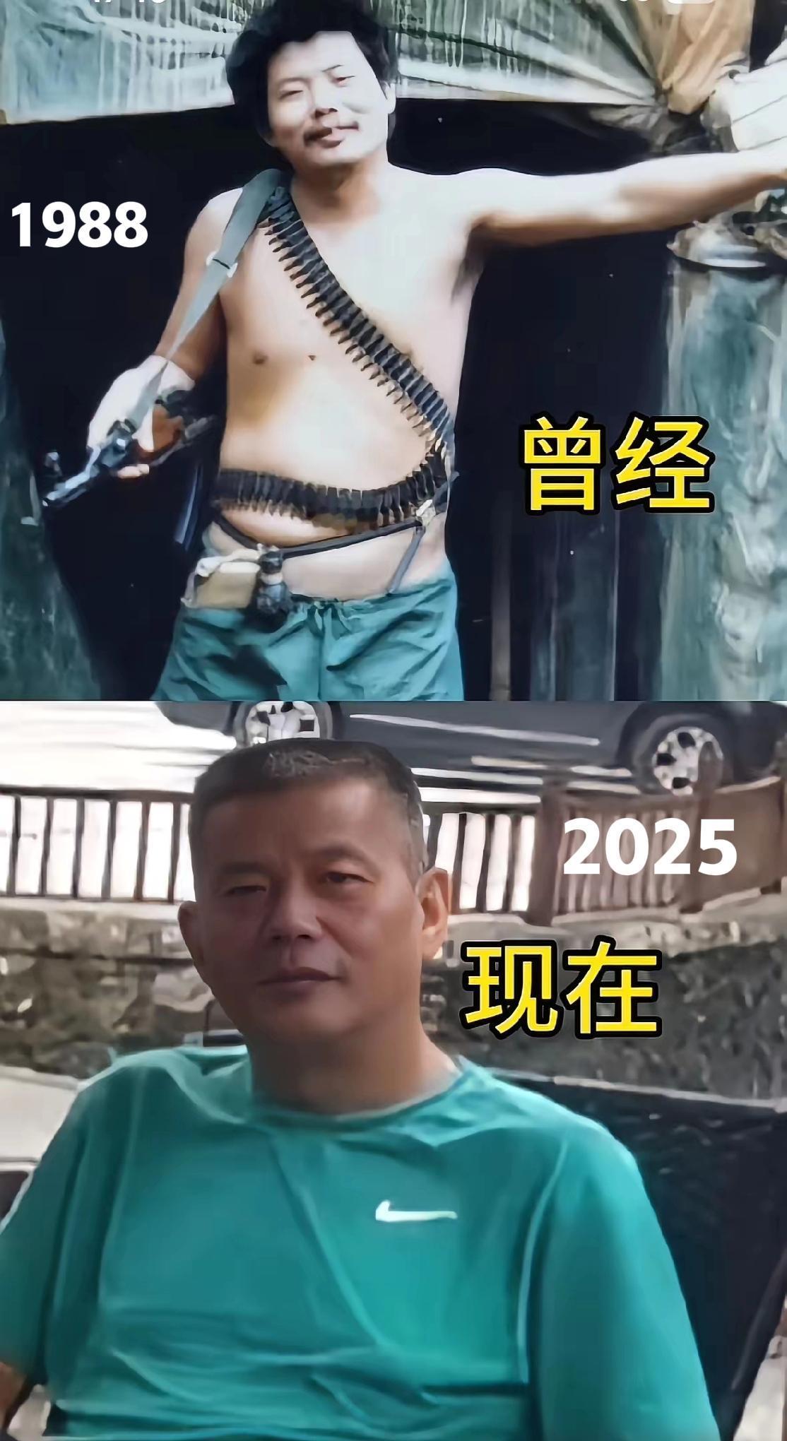 同样的一个人，时隔三十六年。