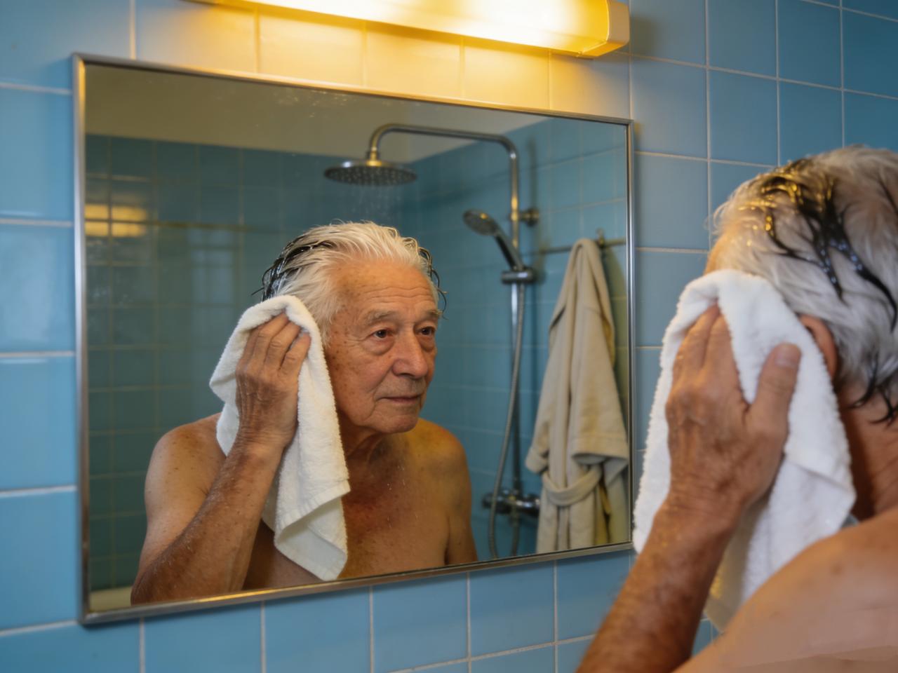 洗澡，对一般人来说应该是很平常的一件事。但对一些上了年纪的老年人来说，可不平常。