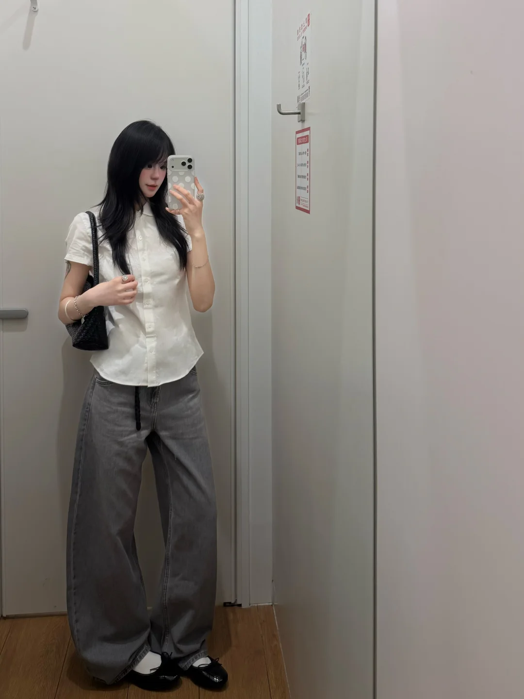 优衣库Jennie穿搭！🥹简单干净白色好松弛啊