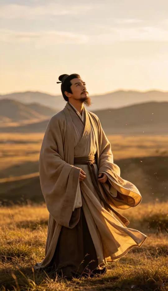 《野庐•感怀》
浮生碌碌竟何如，
半事渔耕半读书。
莫羡长安骑鹤客，
南山牧樵人