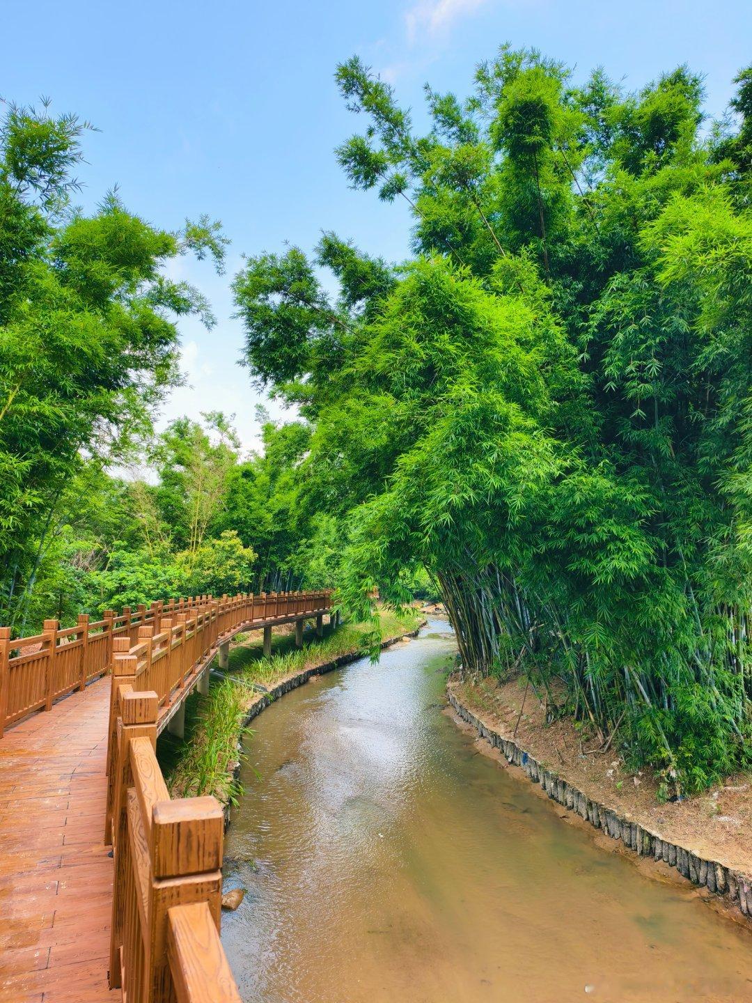 生态中山 石门艺术之路，沿兰溪河上游的沿河栈道风景线，这秀丽风景美哒哒，颜值不亚