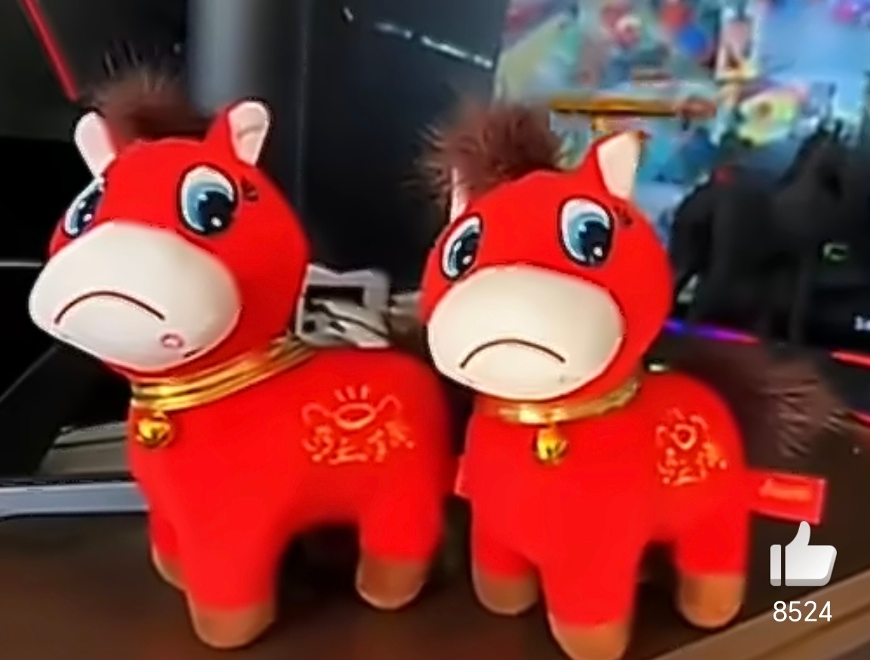 义乌产的哭哭马火了笑死了，这不就是我们的写照吗，悲伤牛马