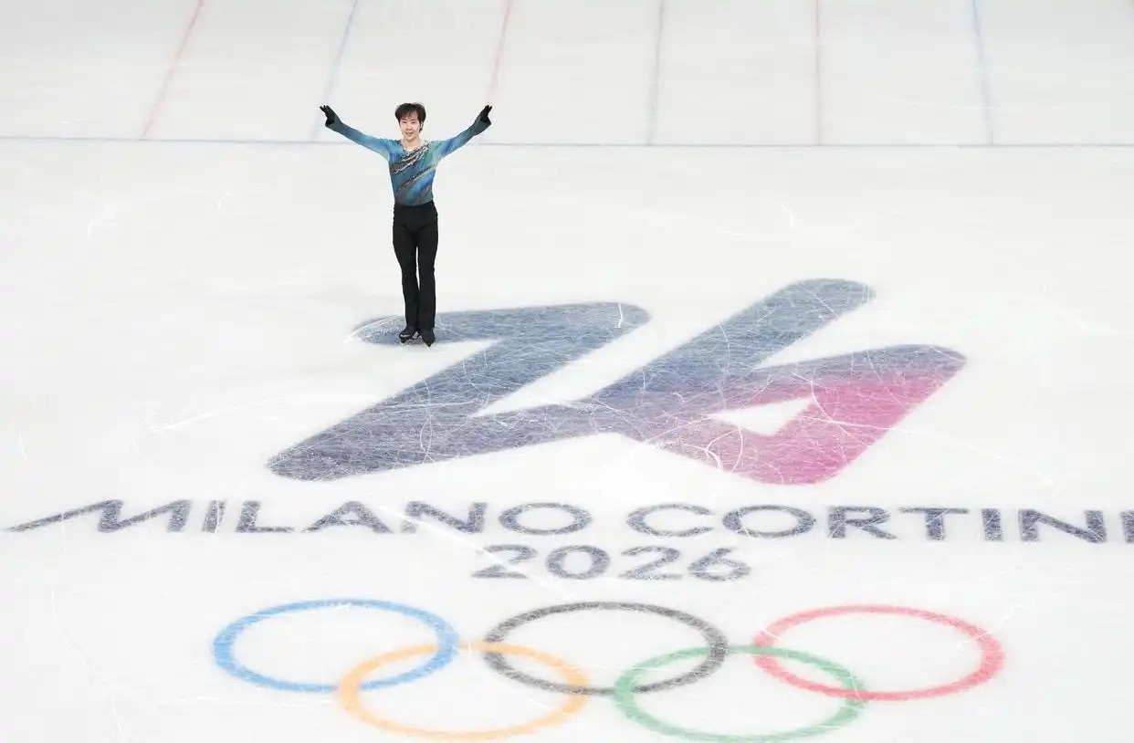 即使明知道结果会不如人意，还是会拼尽全力！米兰冬奥会花样滑冰团体男子短节目，得到