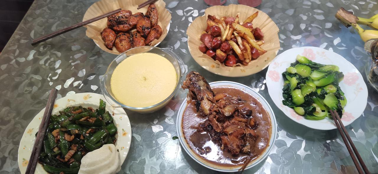 老婆的手艺不错吧