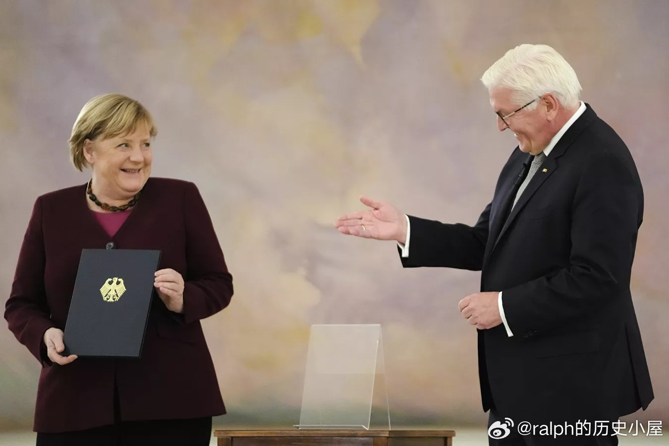 2021年10月26日德国总理Angela Merkel默克尔（1954.7.1