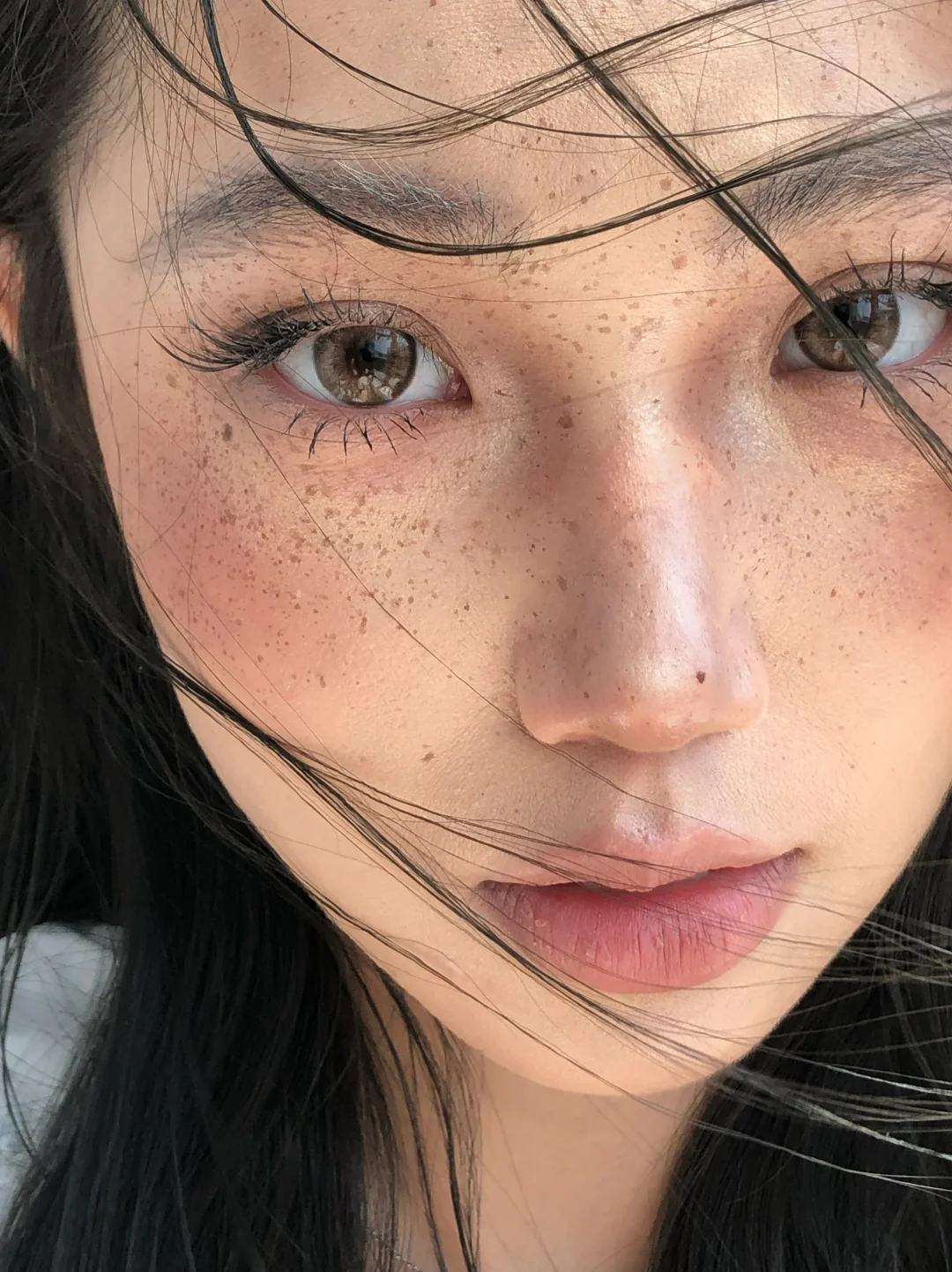 原生雀斑妆