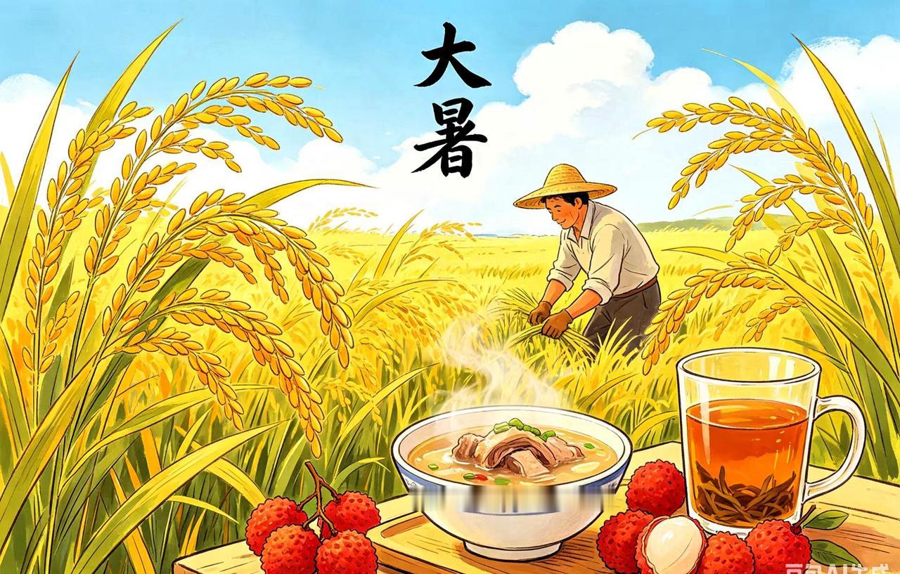 明天就是大暑，2026年交节在7月23日凌晨3点12分。老话讲“早大暑凉半月，晚
