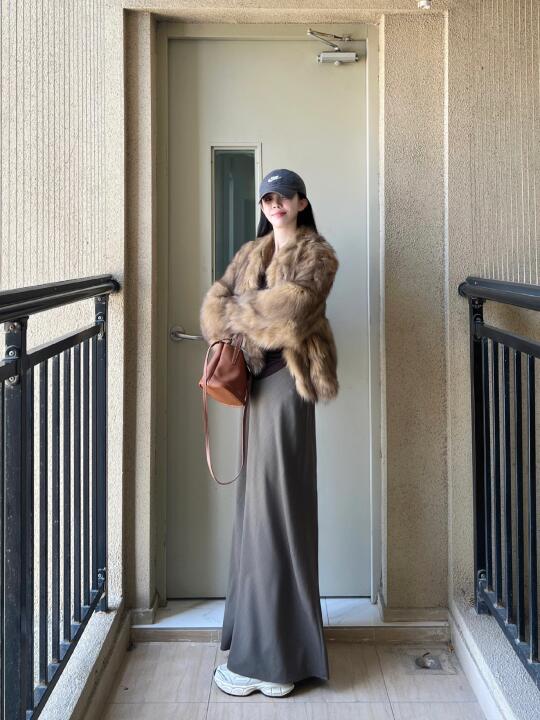 🍂毛茸茸的冬季！是日常的老钱贵气感！