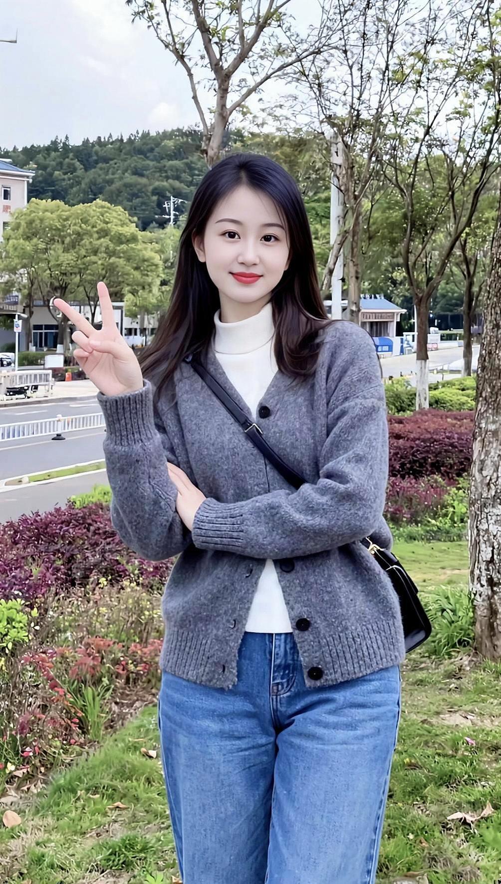 森系生活照  漂亮女孩 气质穿搭 简约搭配 抖音玩法达人中心