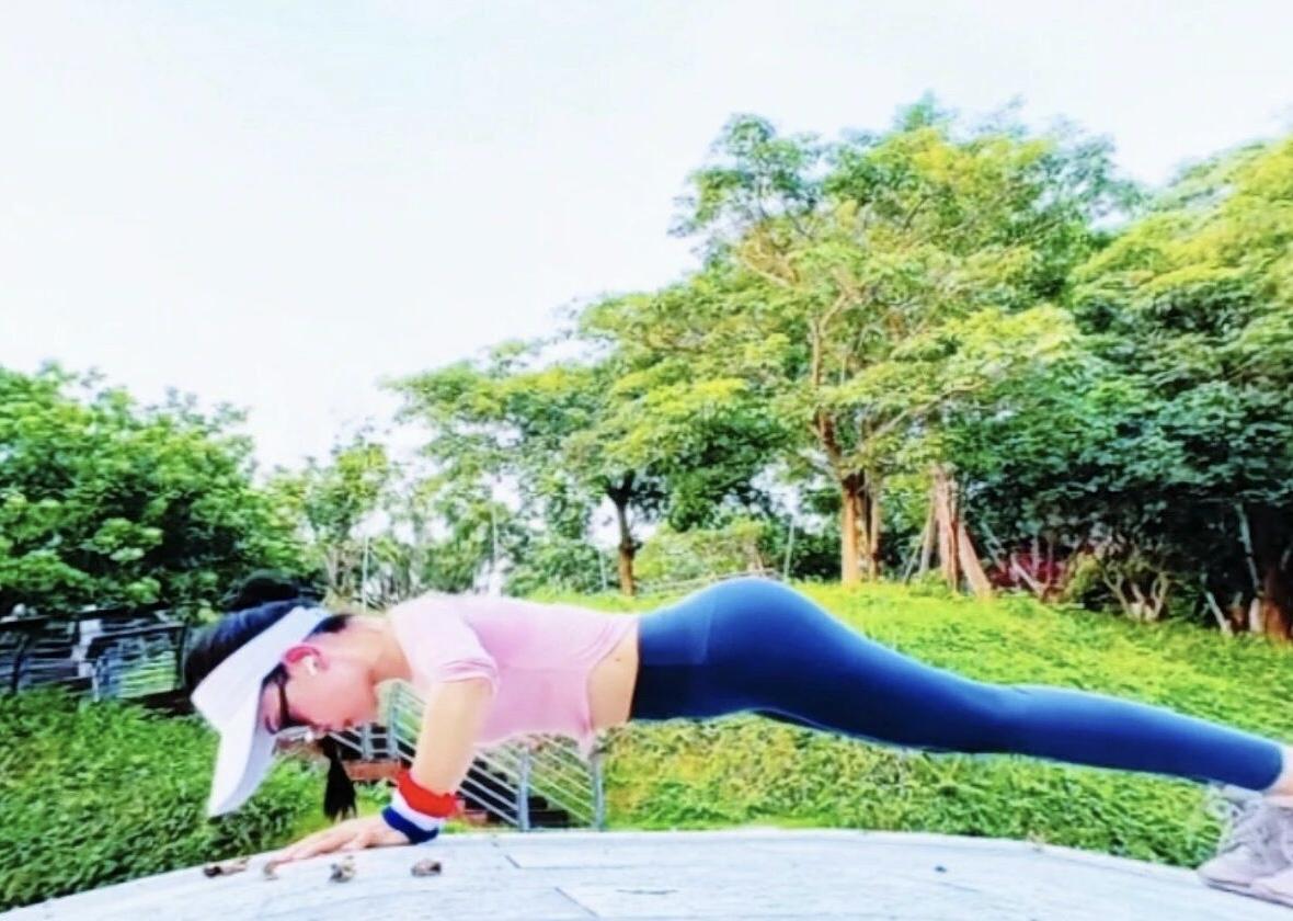 活力满满的一天，运动打卡！💪🏃‍♀️👟