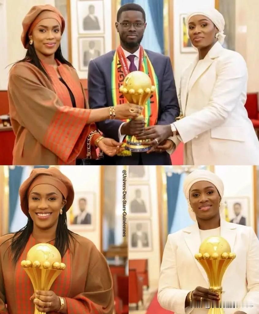 少见多怪！非洲杯夺冠后才知道，塞加内尔的总统竟然有两位合法夫人!非洲球王