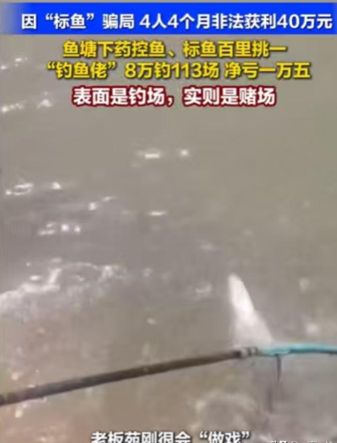 浙江温州一处钓场，花 680 元入场，钓上标鱼可当场兑换 1 万元奖金。一名男子