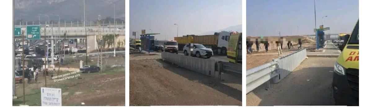 不久之前，一名巴勒斯坦人进入以色列北部的阿富拉和拜特谢安之间连续实施了三次驾车撞