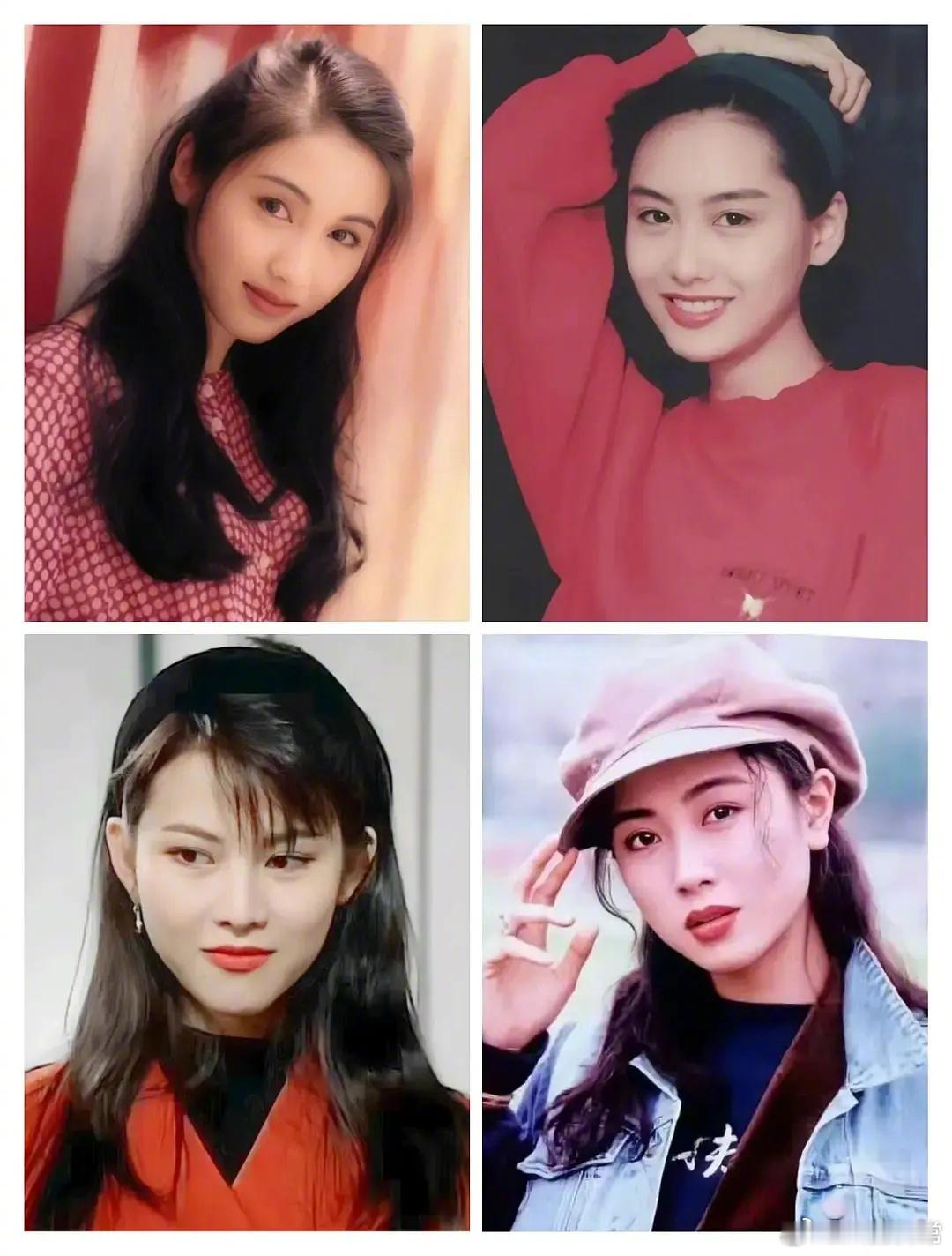 tvb四美你觉得谁最美？黎姿、朱茵、蔡少芬、袁洁莹 