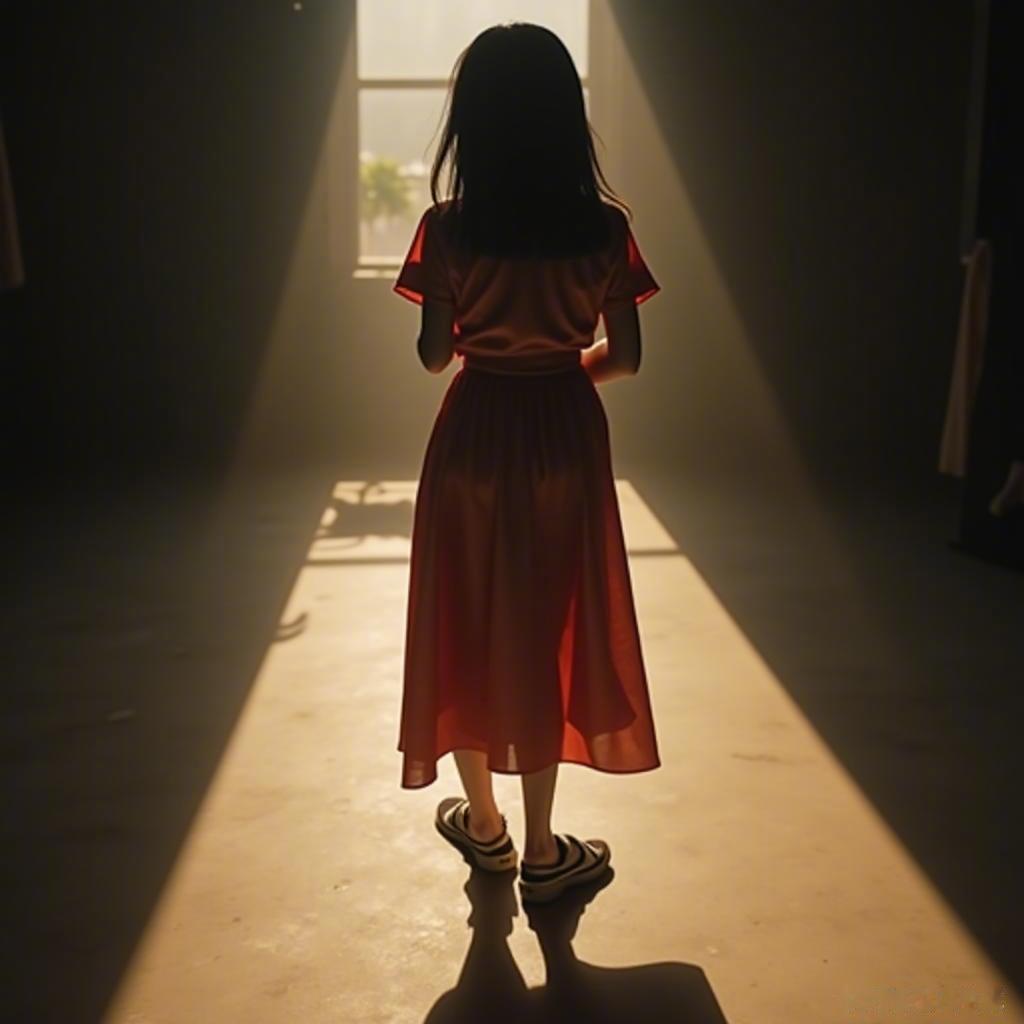 柔和的光影下，她的魅力如梦幻般绽放✨，每一缕光线都在诉说着故事。让人心动的瞬间，