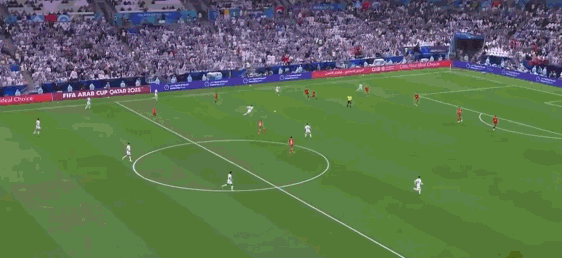 这一宿最精彩的一个进球应该就是这了吧阿拉伯杯决赛，摩洛哥中场坦纳尼在刚刚开场就上