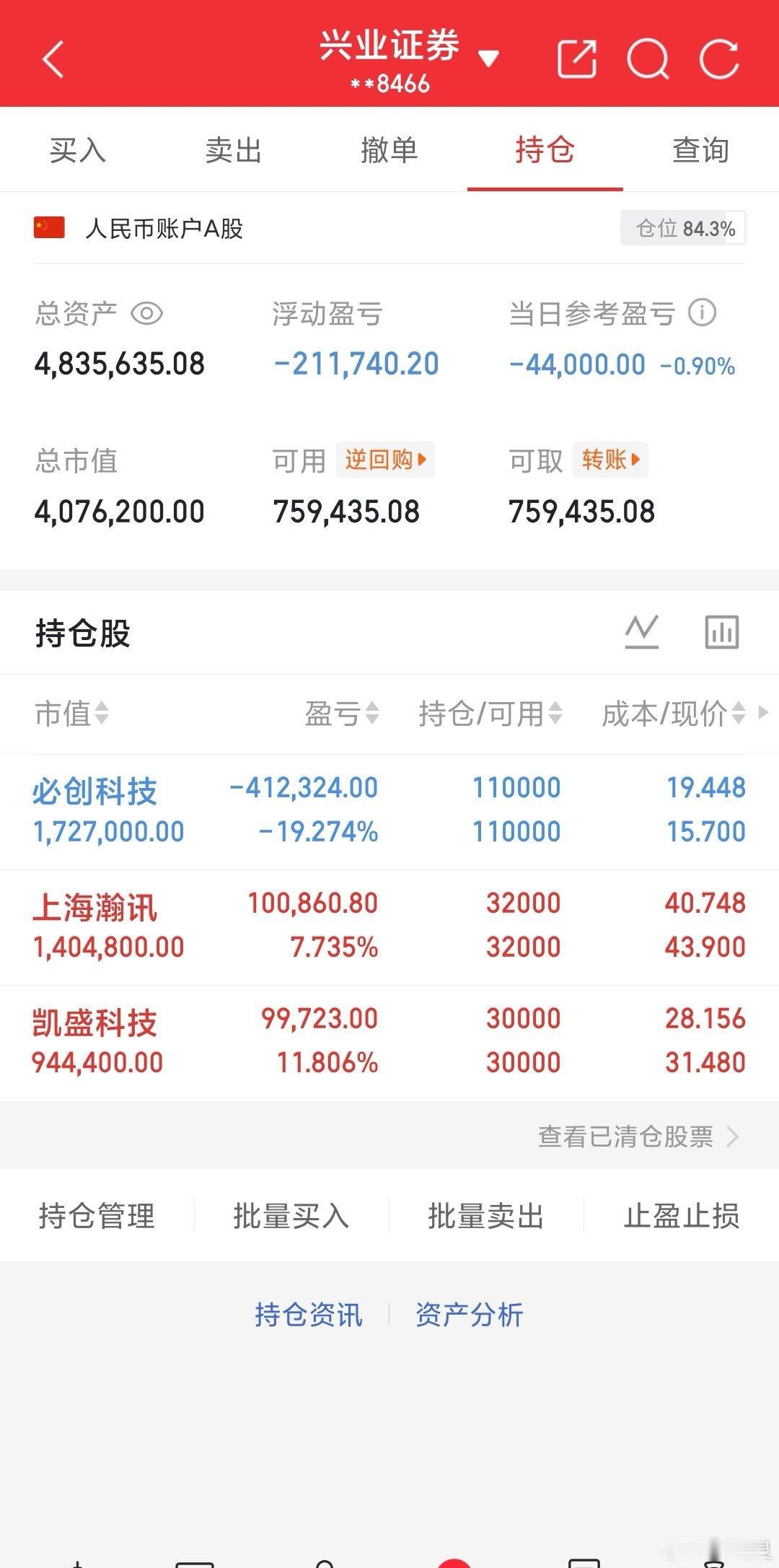今天市场着实有点狠，看着揪心个人选择继续格局，不盲目恐慌割肉，震荡调整之后，依旧