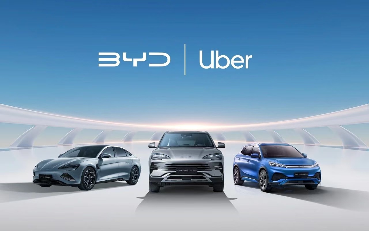 太猛了！比亚迪拿下美国悠步Uber 10万台订单特斯拉还要进军网约车嘛？会不会受