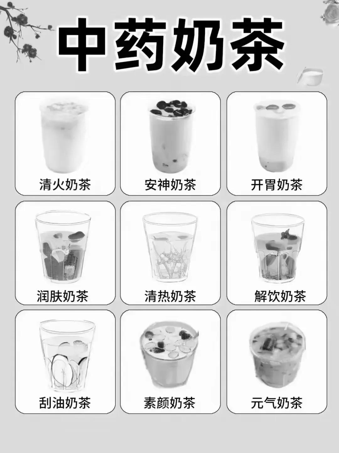 你还在为奶茶的糖分和热量担忧吗？其实中药也能做成奶茶，健康又美味！快来看看这神奇