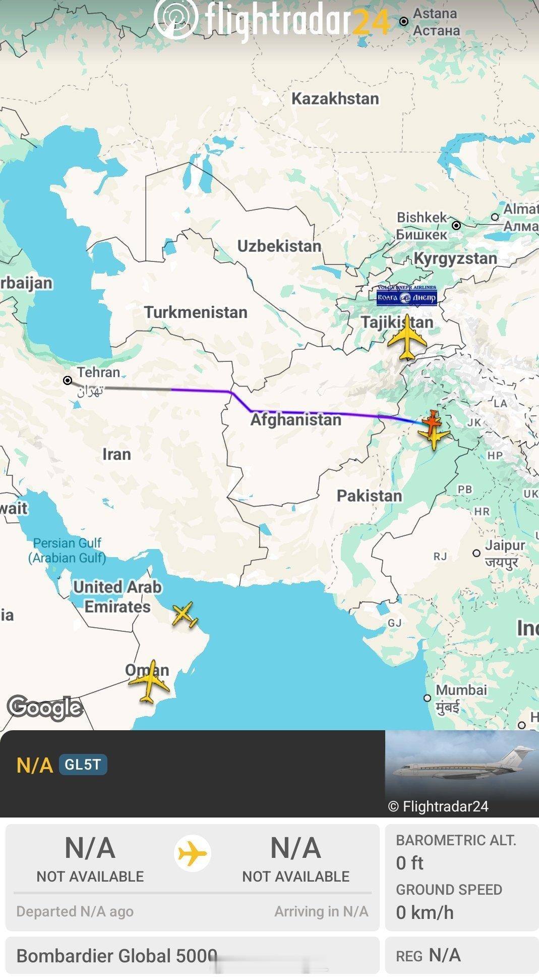 穆尼尔元帅从伊朗返回巴基斯坦 