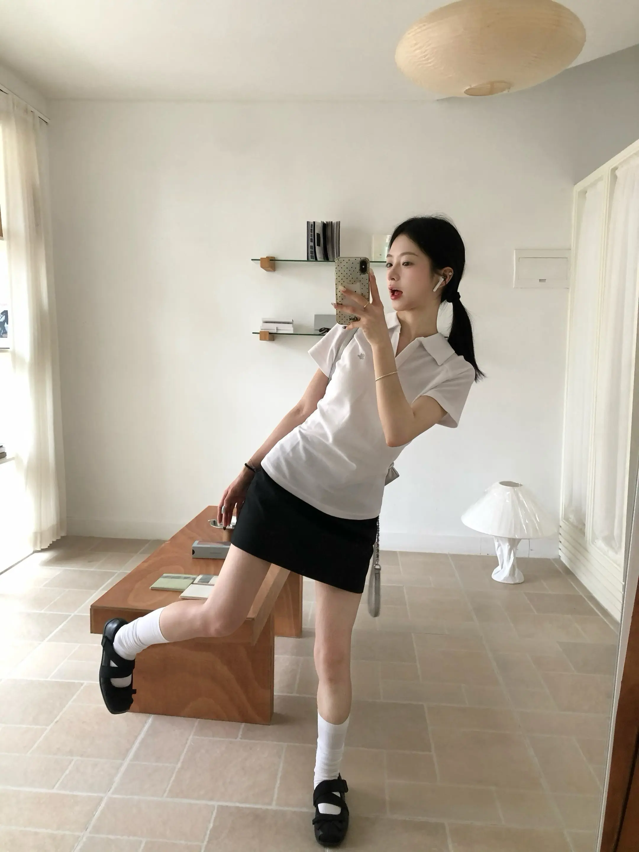 韩里韩气的干净整洁穿搭！