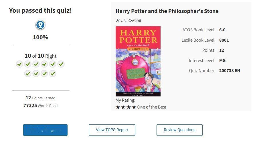 四上云冲外 第 2️⃣0️⃣ 周 临更

4天看完《Harry Potter a