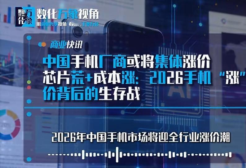 我们只是过了个年，
又不是集体发财了，这谁顶得住啊！

3月手机集体涨价，芯片成