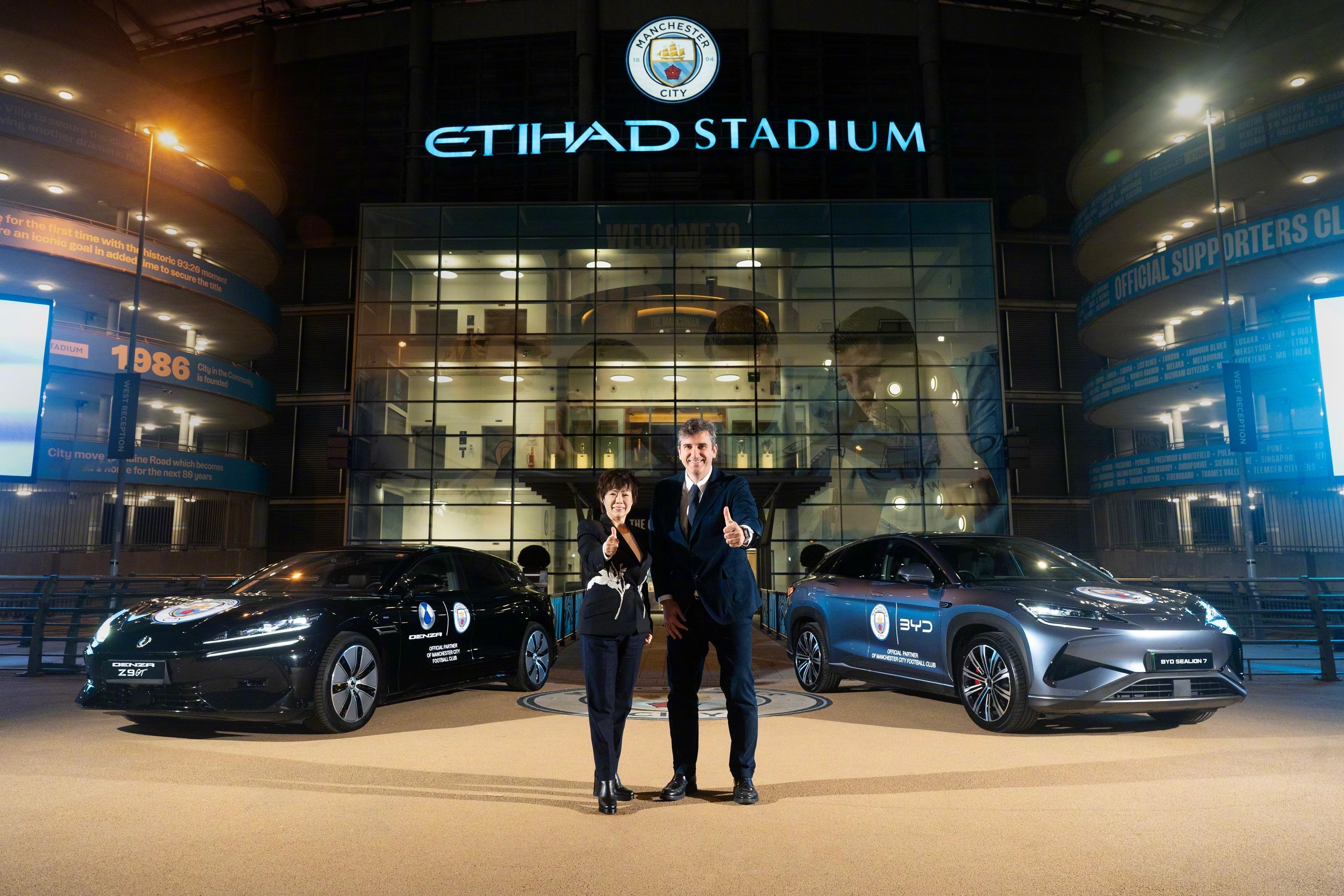 比亚迪成为曼城足球俱乐部官方合作伙伴当新能源冠军遇上英超冠军 心情复杂，中国球队