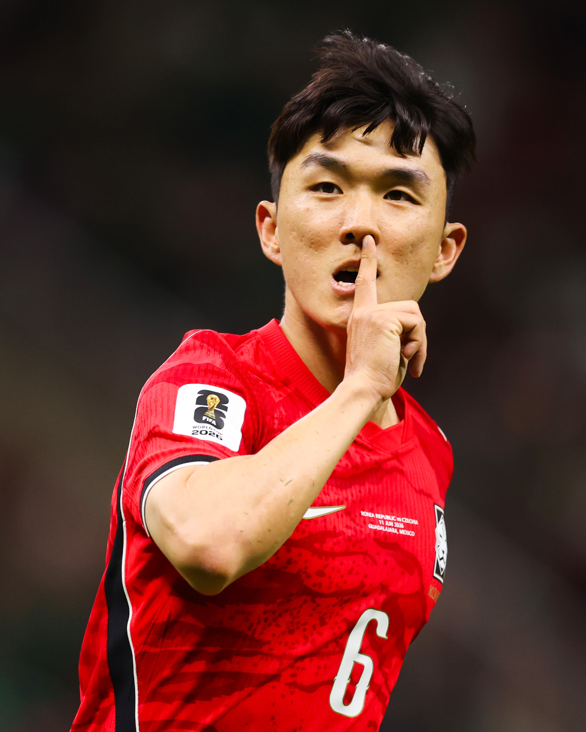 韩国球迷俱乐部 韩国vs捷克 韩国队扳平比分，坚持走地面对的！ 世界杯