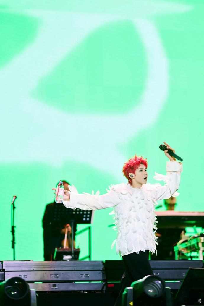 #和王源在美好的夜晚一起看过烟花##王源音乐节返图#王源音乐节返图，展现出那个夜